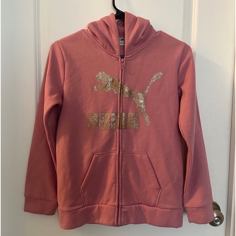 Pink Puma Sweater